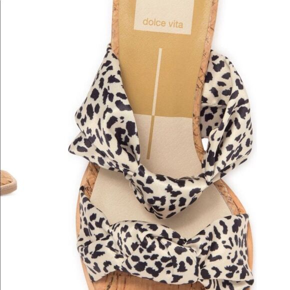 Dolce Vita Naji Knotted Cork Wedge Mule - Picture 10 of 11